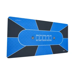 Poker Table Top 70 x 35 Inch Poker Mat for Table Foldable Poker Table Top with Carrying Bag, Folding Poker Table Topper