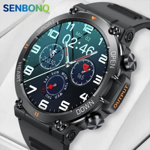Rugged Military Smart Watch for Men