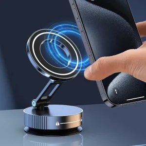 Rotating Vacuum Magnetic Phone Holder